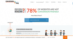 Desktop Screenshot of conversionbug.com